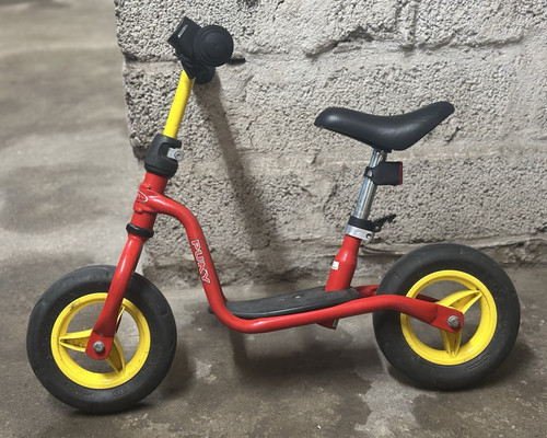 Puky kinder laufrad rot gelb - kinder, rot/gelb