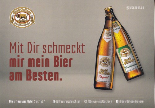 Brauerei gold - ak,