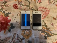 2x Apple iPhone 4 Weiß Defekt