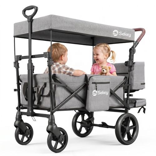 Bollerwagen faltbar mit dach - bollerwagen,