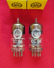 Matched pair EC86 VALVO NOS NEU Röhre Tube NEW 6CM4 Valve Paar Valvula Valvola