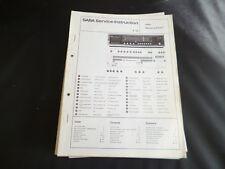 Original Service Manual SABA