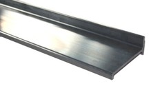 Wasserschenkel WS50  50mm x 100cm Wassernase Wetterschenkel Tropfnase Fenster