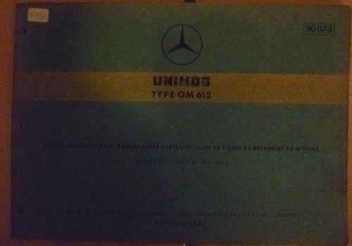 Mercedes unimog motoren - om, 615