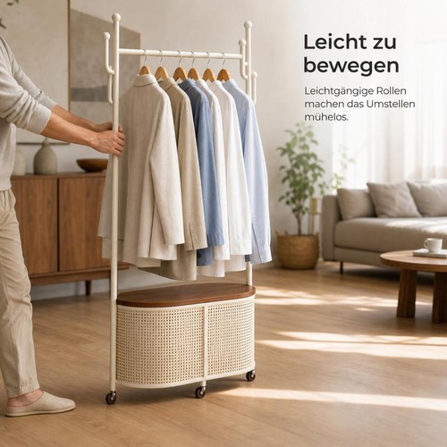 Fahrbarer kleiderständer - fahrbarer,
