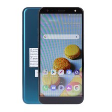 LG K40 X420EMW Dual-SIM 32GB Blau Android Smartphone Kundenretoure wie neu