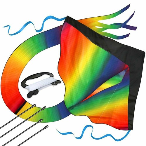 108x208cm regenbogen drachen - ,