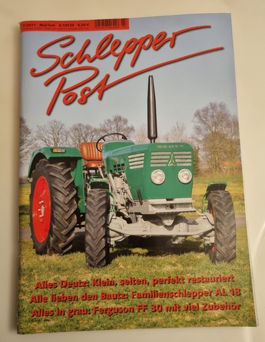Schlepper post 2017 mit - schlepper,