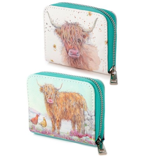 Highland cow geldbörse - cow,