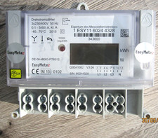 2024 geeicht EasyMeter Q3xx 5/60 Amp. reg. mit Leistungsanzeige in Watt