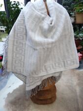 Damen Poncho Schal  Cardigan - Elegant, Kuschelig, 25 % Wolle+75 % Acryl