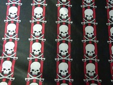 Dekostoff Schädel Skulls