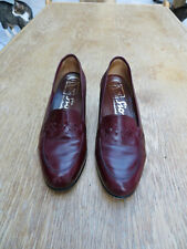 VINTAGE - Damenpumps “Sioux”, Größe 4, burgund, Form Lisa