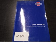 N366 Nissan Werkstatthandbuch Almera Modellreihe N15 Karosserie Instandsetzung