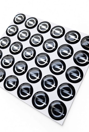 Opel logo aufkleber 14mm - opel,