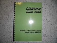 Laverda 1000-1200 Reparaturhandbuch Englisch und Italienisch