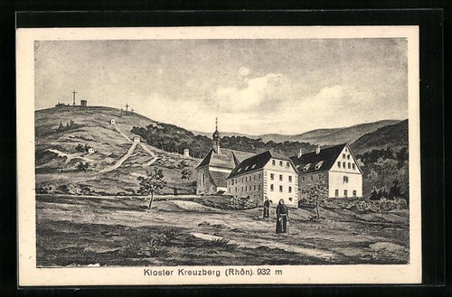 Kreuzberg mönche vor - mönche,