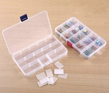 6 stk Plastik Sortierbox