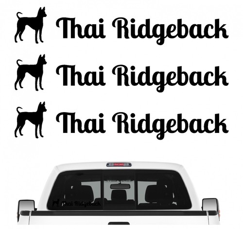 Thai ridgeback ridge aufkleber - thai,