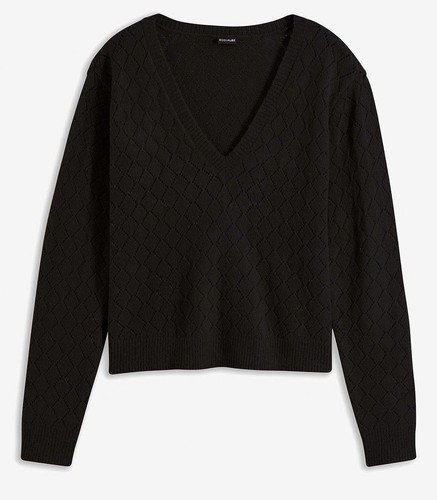 Pullover mit lochmuster - mit, gr