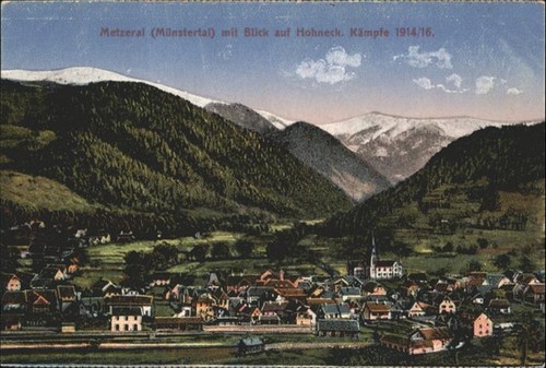 Metzeral haut rhin - rhin,