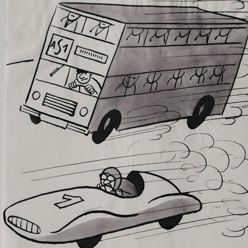 Berlin bvg autorennen bus zel - berlin,