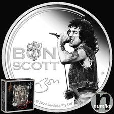 AC/DC BON SCOTT - Tuvalu 2024