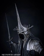 Herr der Ringe Hexenkönig von Angmar Cosplay Kostüm Dark Nazgul Ganzanzug