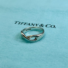 Tiffany und Co Ring Infinity Ring Sterlingsilber 925 Größe JP11,5 US6 EU52