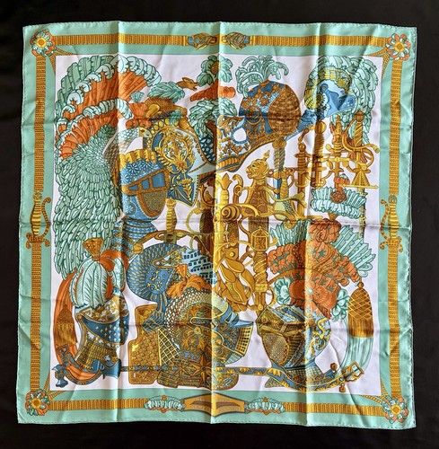 Hermès seidentuch armets - hermès,