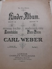 CARL WEBER / KINDER ALBUM MIT