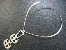 Collier Silber 925 David Andersen Norwegen Vintage Design groß und schön