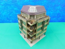 A08 Vollmer H0 Gebäude 26371 Wohn + Geschäftshaus ca 14x14x19cm fertig gebaut