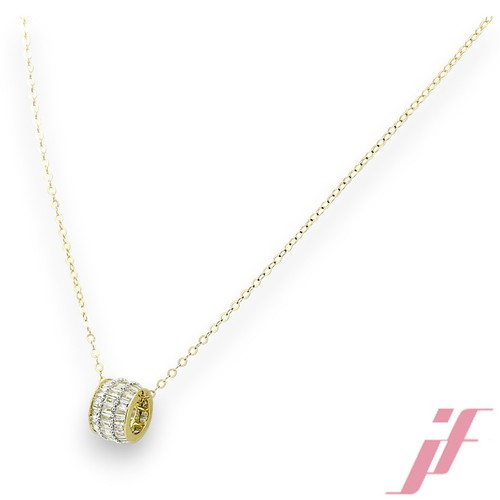 Kette mit ronde 750 gelbgold - mit,