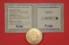 Gedenkmünze 1 ECU 1992 –