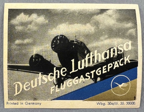 Lufthansa junkers ju52 vintage - junkers,