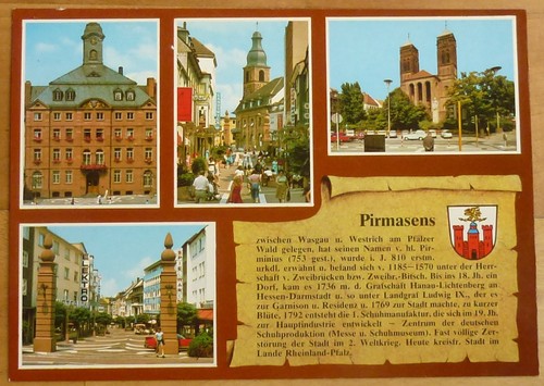 Pirmasens pfalz 1980 - pirmasens,