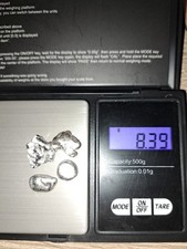 8,39 Gramm Silber 4 Nuggets