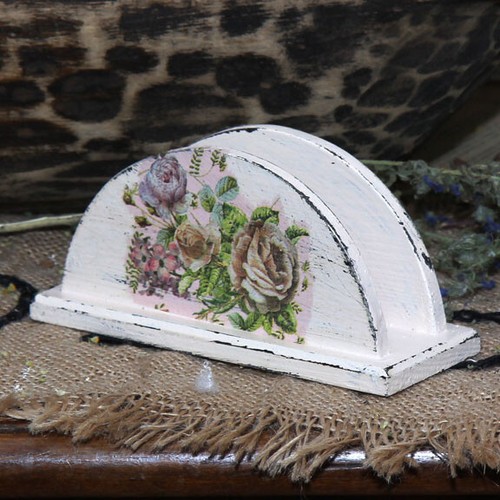 Vintage serviettenhalter - vintage,