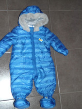 Liegelind Baby Jungen Winter Overall Schneeanzug mit Schuhe Einteiler 62/68