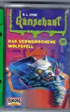 Gänsehaut Kassette MC Folge 25 DAS VERWUNSCHENE WOLFSFELL  EUROPA GRUSEL