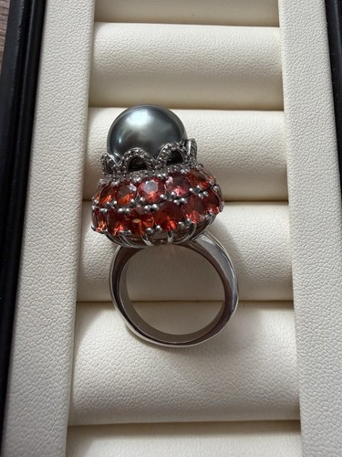Thahiti mit orange sapphire - mit,