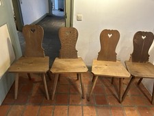 4x Bauernstühle/ Brettstühle