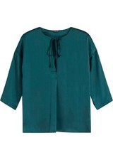Neu Satin-Bluse aus recyceltem