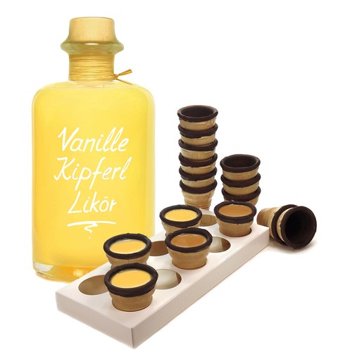 Vanille kipferl likör - vanille, 1l