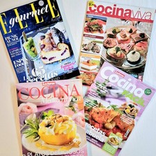 Spanisch Kochen Zeitschriften COCINA FACIL* LECTURAS*ELLE GOURMET Tapas Sopas