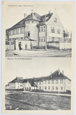 Ansichtskarte Hammelburg Ortslazarett Kaserne Arbeitskommando 1916 Feldpostkarte