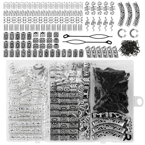 219 stück dreadlocks schmuck - 219,