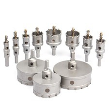 12-270mm TCT Bohrkrone Lochsäge Dosenbohrer Hartmetall bohrer  für Edelstahl