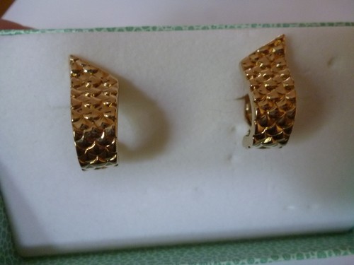 Pierre lang gold ohrringe - -,